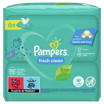 PAMPERS VLAZNE MARAMICE BABY FRESH SIX PACK 6X52KOM 