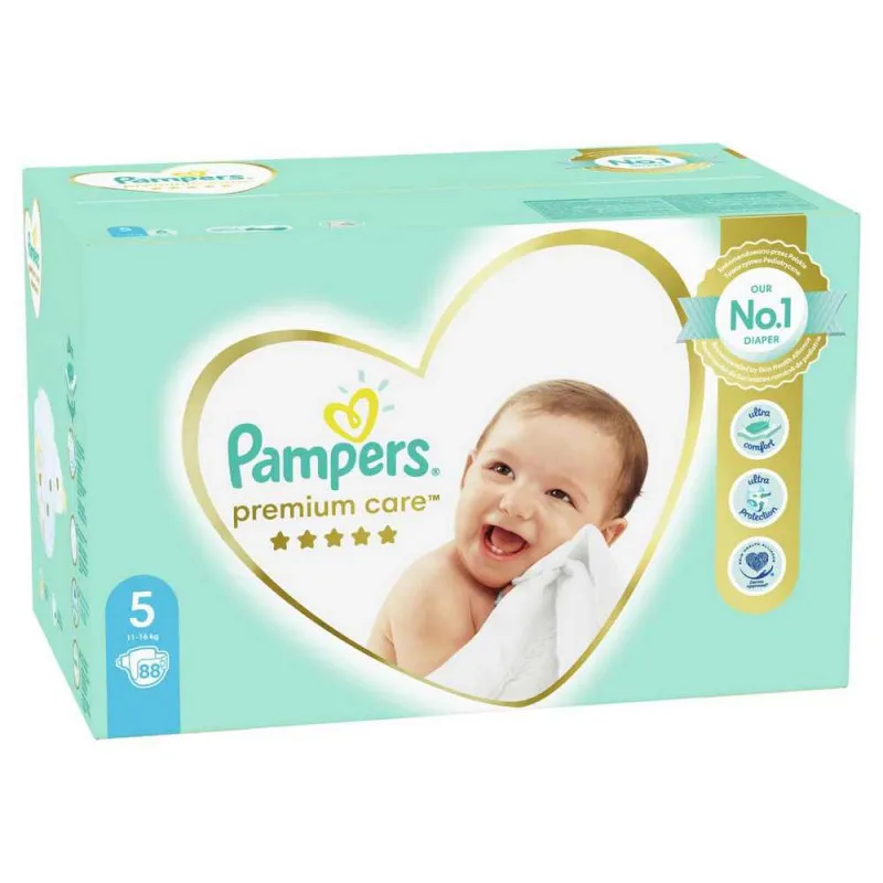 PAMPERS PELENE PREMIUM MB MAXI 5, 11-16KG, 88 KOM