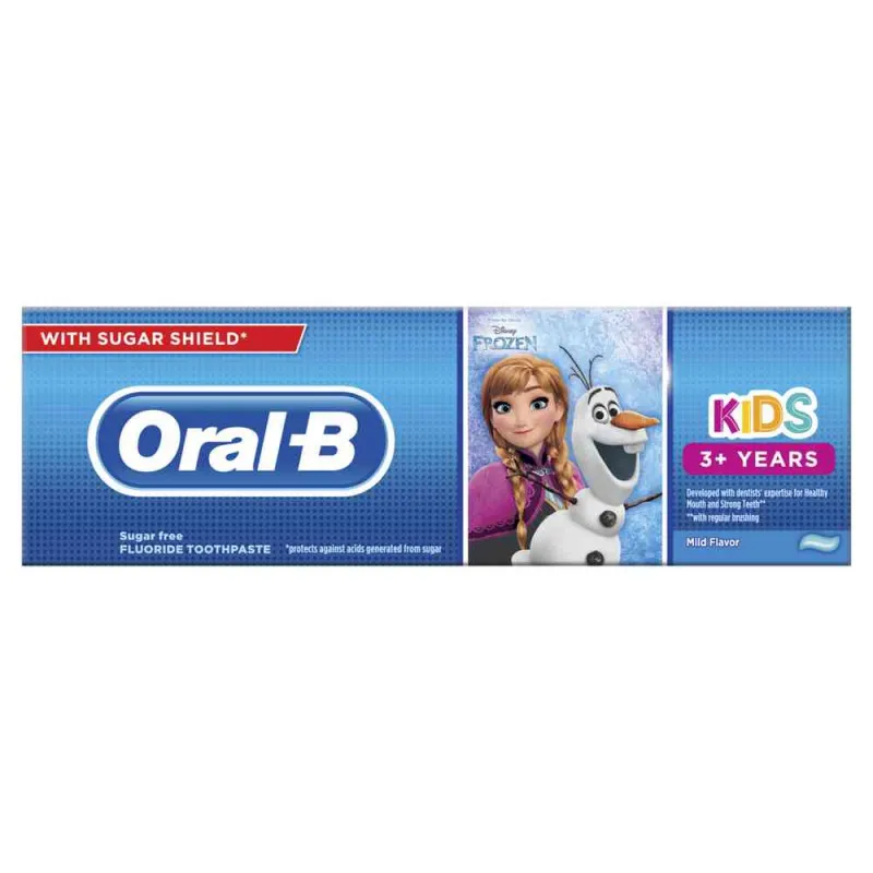 ORAL B PASTA ZA ZUBE FROZEN&CARS, 3+GOD, 75ML