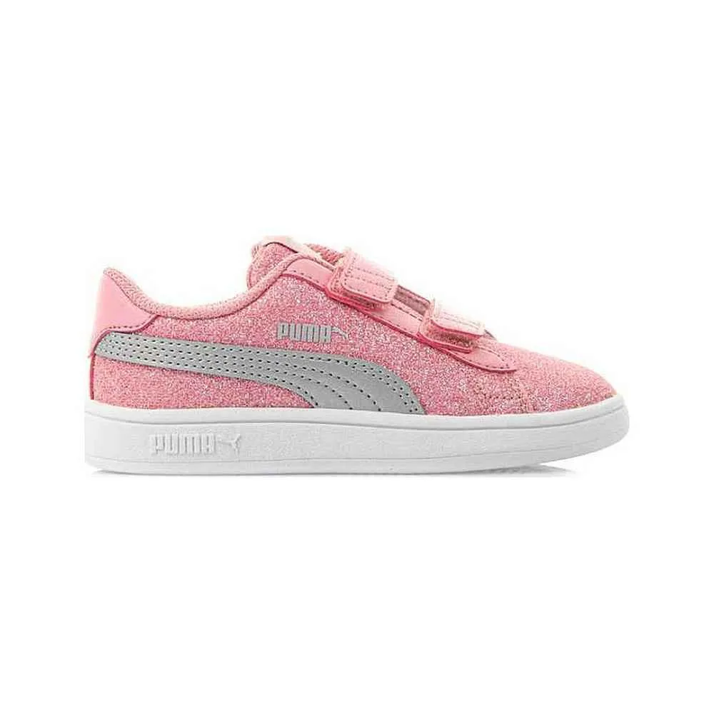 PUMA PLITKE PATIKE SMASH V2 GLITZ GLAM V INF 367380-21 ROZE 