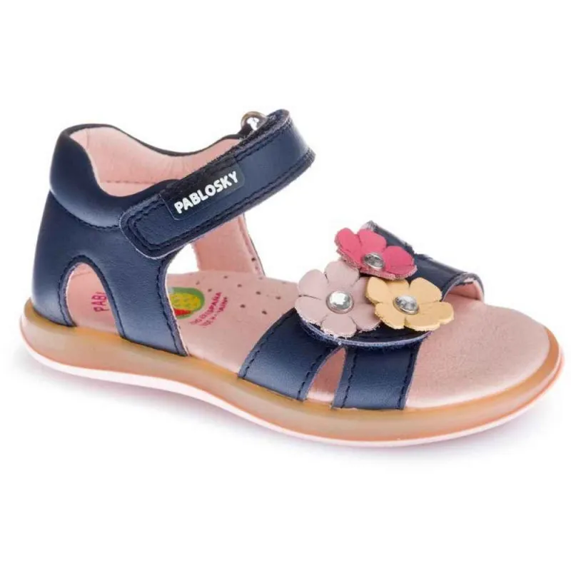 PABLOSKY SANDALE SETA BLUE JEANS