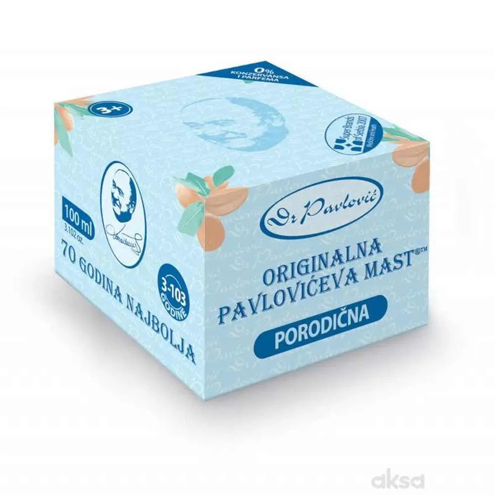 PAVLOVICEVA MAST PORODICNA 3G+ 100ML 