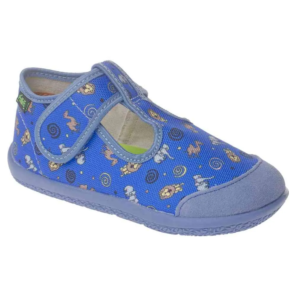 POLLINO PATOFNA ANIMAL BLUE