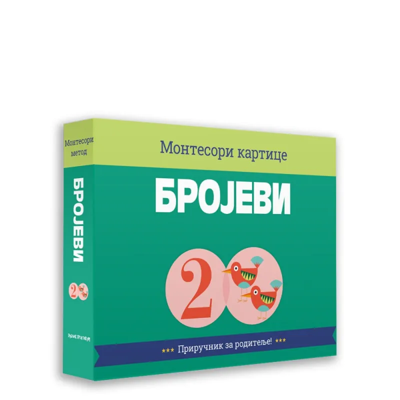 BROJEVI MONTESORI ZA BEBE 