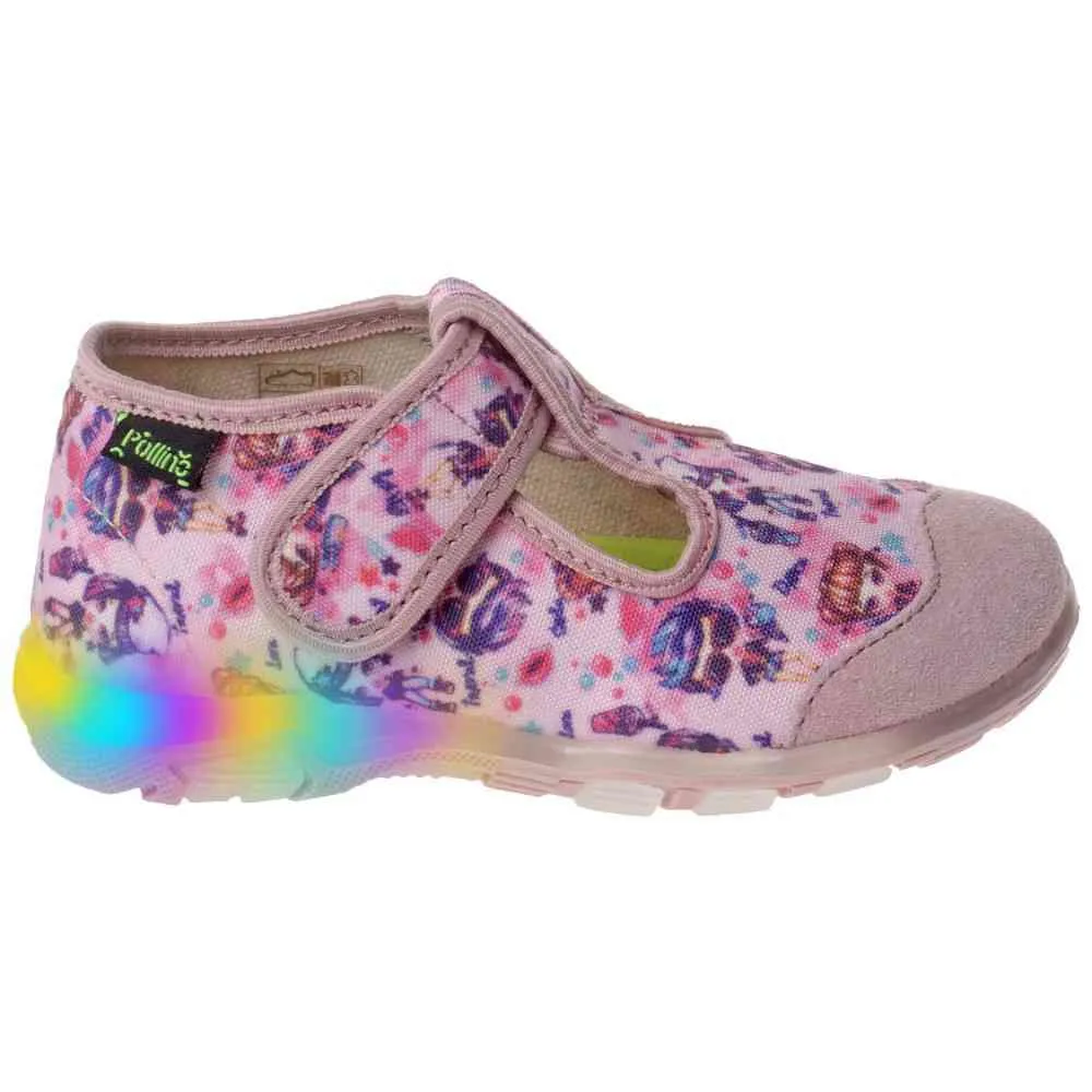 POLLINO PATOFNE SVETLECE PUNK PINK