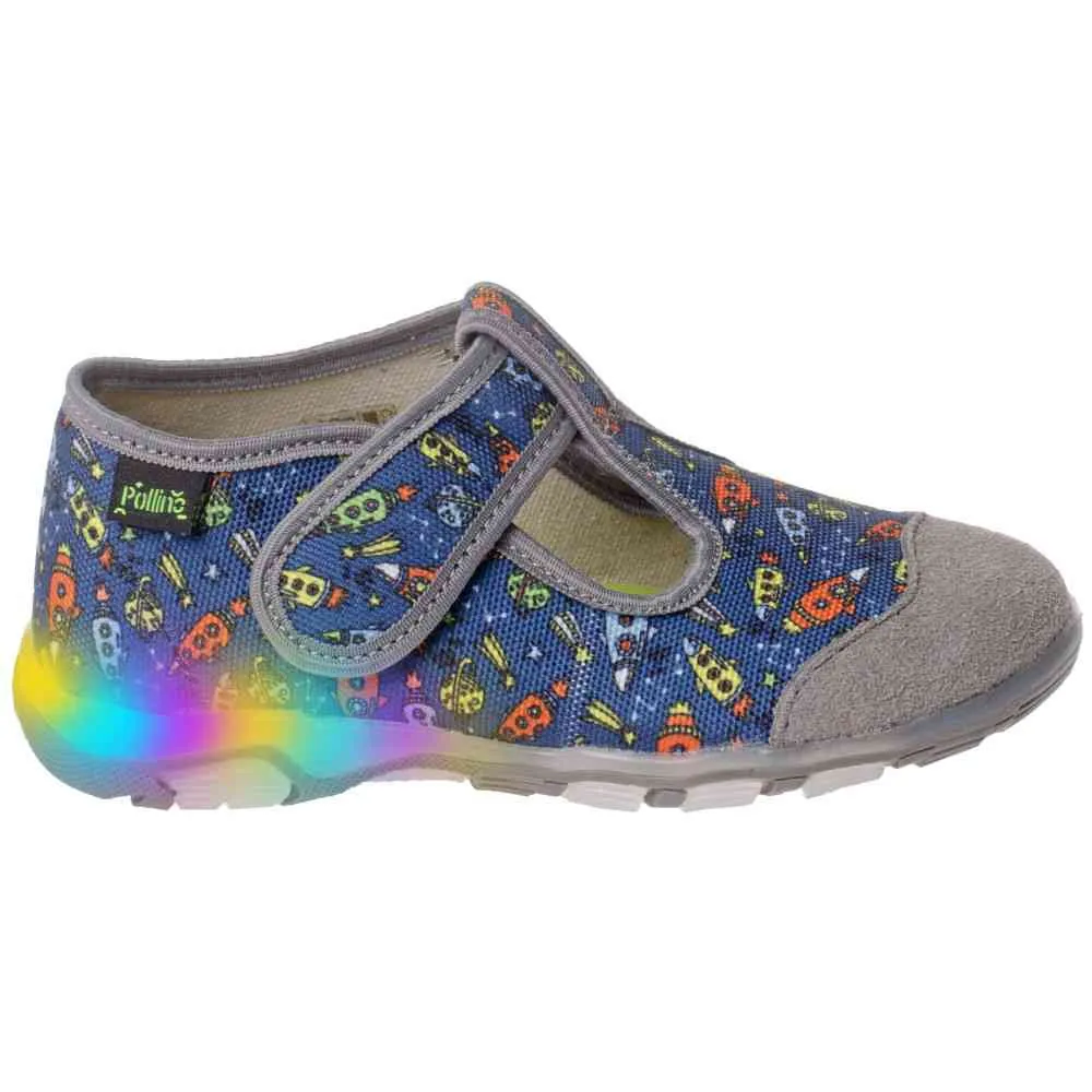 POLLINO PATOFNE SVETLECE ROCKET JEANS