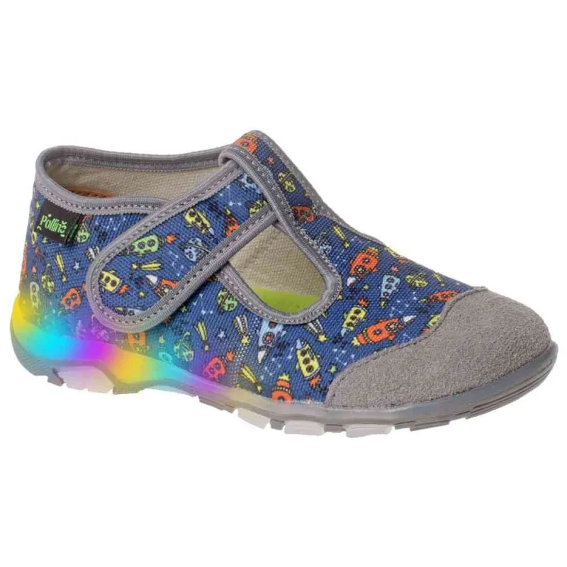 POLLINO PATOFNE SVETLECE ROCKET JEANS