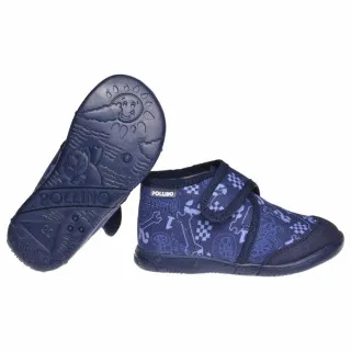 POLLINO KUCNE PAPUCE RACE BLU 