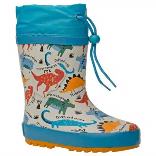 POLLINO GUMENE CIZME BEIGE/BLUE