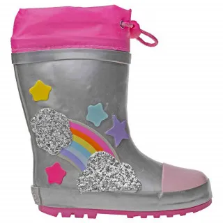 POLLINO GUMENE CIZME SILVER