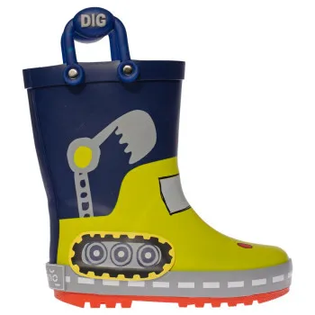 POLLINO GUMENE CIZME NAVY 