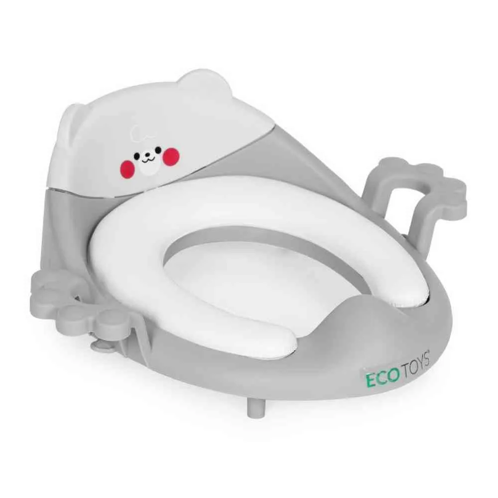 ADAPTER ZA WC ŠOLJU SA RUKOHVATIMA  GRAY ECOTOYS 