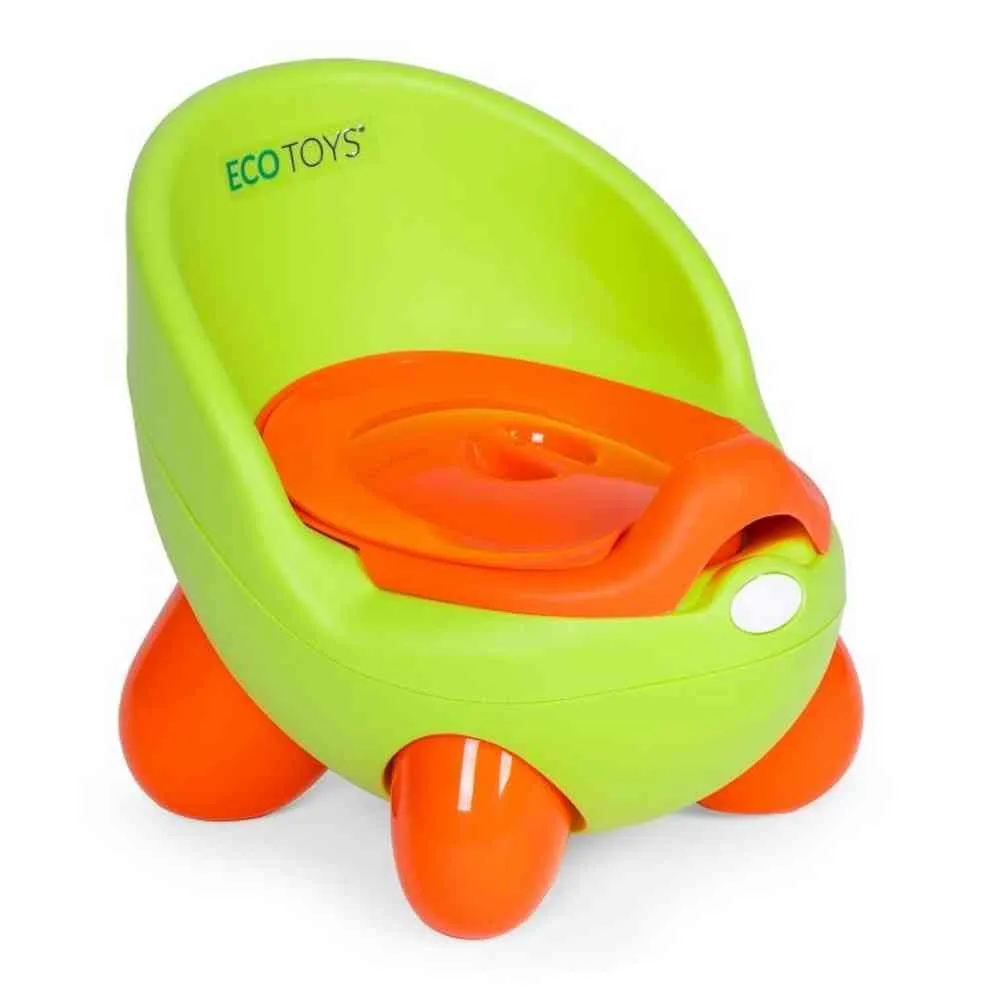 NOŠA ZA DECU SA UKLONIVIM UMETKOM I NEKLIZAJUĆIM NOGICAMA  ZELENA ECOTOYS 