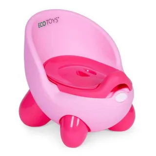 NOŠA ZA DECU SA UKLONIVIM UMETKOM I NEKLIZAJUĆIM NOGICAMA  ROZE ECOTOYS 