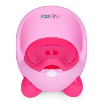 NOŠA ZA DECU SA UKLONIVIM UMETKOM I NEKLIZAJUĆIM NOGICAMA  ROZE ECOTOYS 
