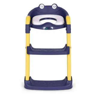 ADAPTER ZA WC ŠOLJU ZA DECU SA STEPENIKOM  BLUE ECOTOYS 