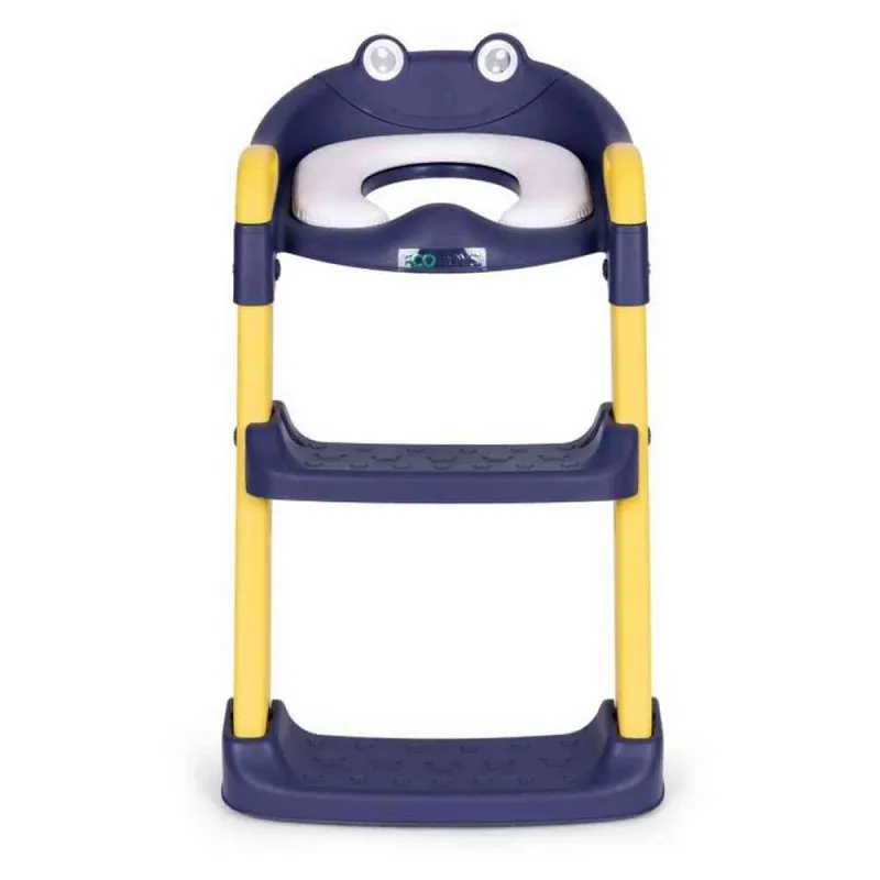 ADAPTER ZA WC ŠOLJU ZA DECU SA STEPENIKOM  BLUE ECOTOYS 