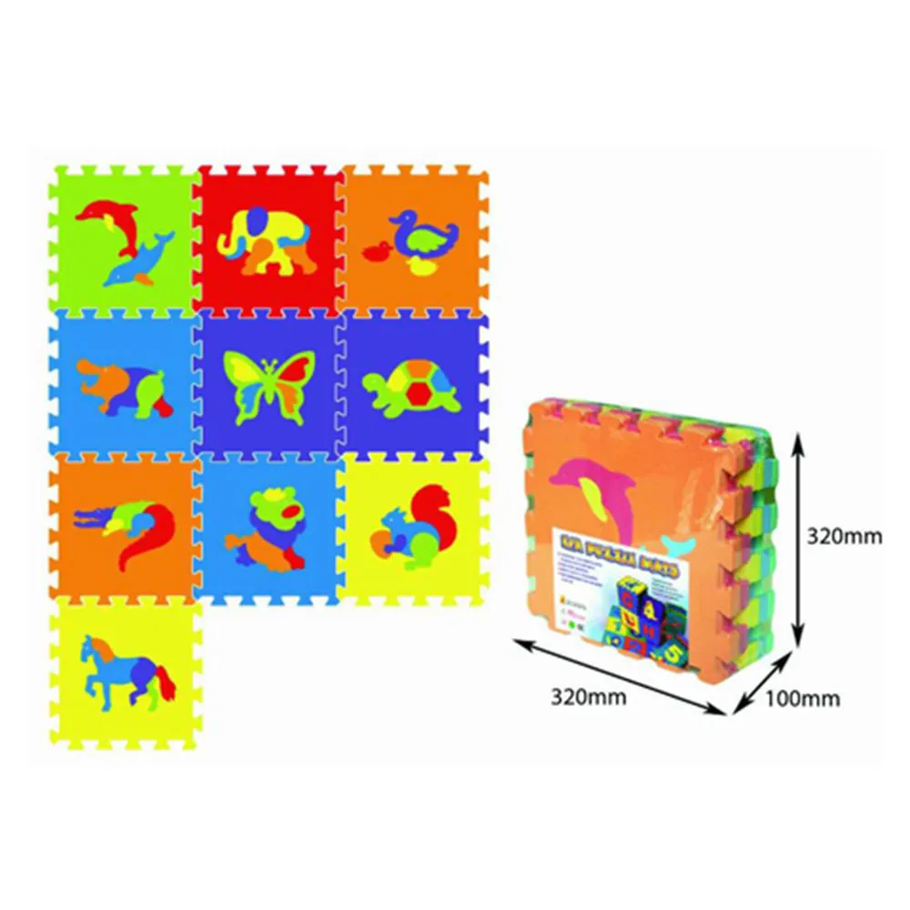 PODNE PUZZLE ZIVOTINJE 2-10 KOM320X320X100 