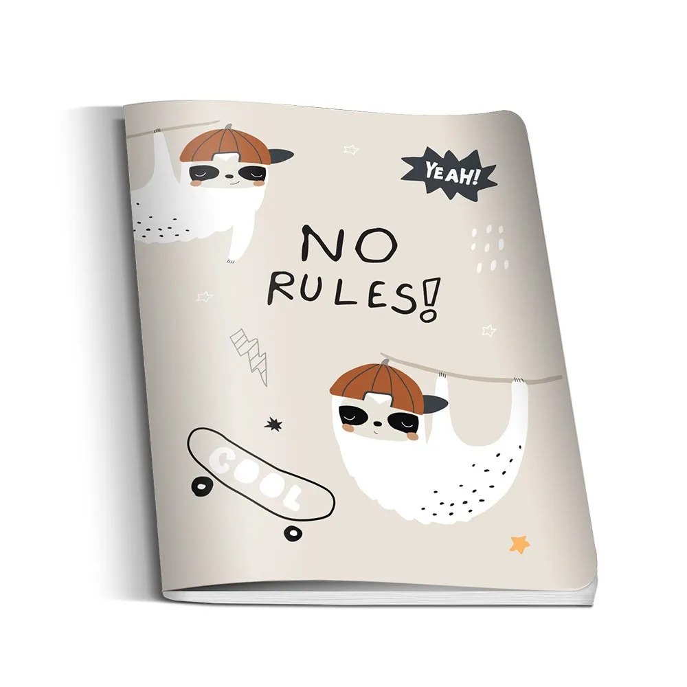 SAVPO SVESKA A4 NO RULES MEK POVEZ UV LAK KOCKA