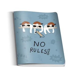 SAVPO SVESKA A4 NO RULES MEK POVEZ UV LAK KOCKA