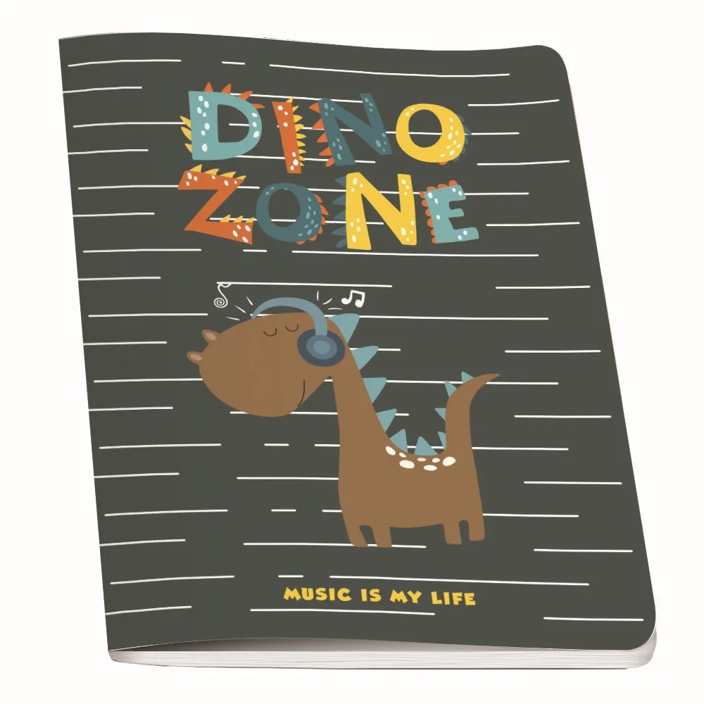SVESKA MEK POVEZ A5 KVADRATIĆI DINO