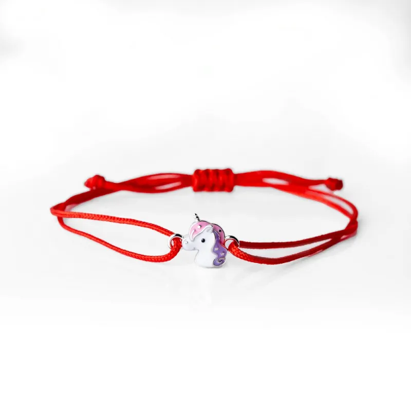 SILVER LINE NARUKVICA ZVEZDASTI JEDNOROG