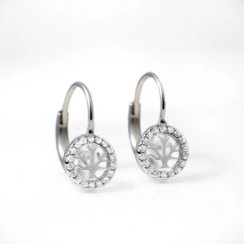 SILVER LINE MINDJUSE DRVO ZIVOTA SA CIRKONIMA I SIGURNOM KOPCOM 