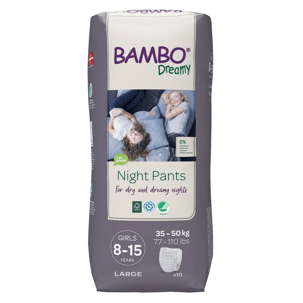 BAMBO NOCNE GACICE DREAMY DEVOJCICE 35-50KG, 10KOM 