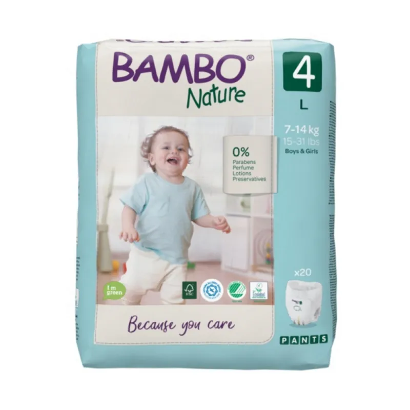 BAMBO PELENE GACICE NATURE 4, 7-14KG, 20KOM