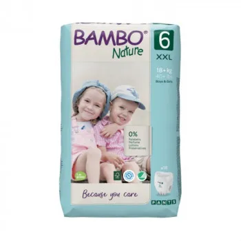 BAMBO PELENE GACICE NATURE 6, 18+KG, 18KOM 