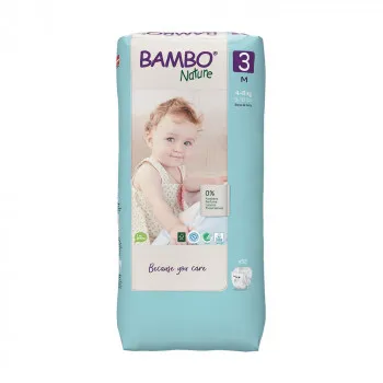 BAMBO PELENE NATURE ECO-FRIENDLY 3, 4-8KG, 52KOM 