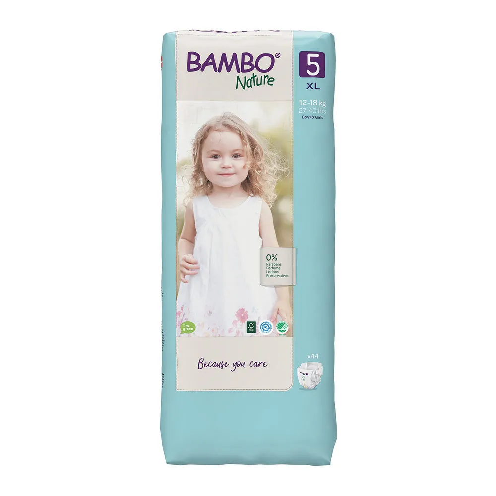 BAMBO PELENE NATURE ECO-FRIENDLY 5, 12-18KG, 44KOM 