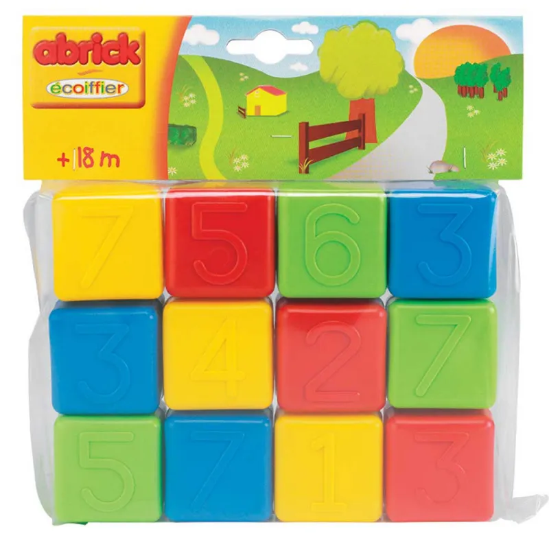 ECOIFFIER KOCKE SA BROJEVIMA