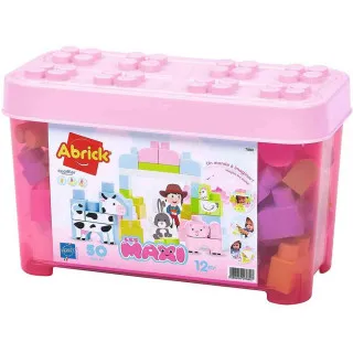 ECOIFFIER MAXI ROZE KUTIJA 50 KOCKICA