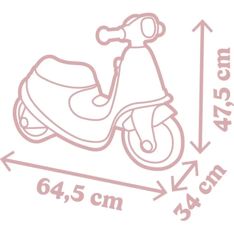SMOBY SCOOTER PINK