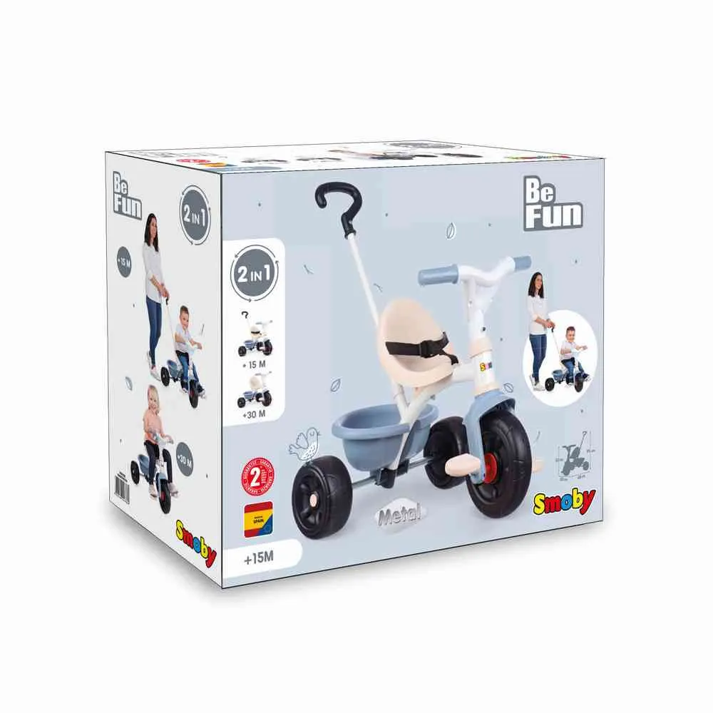 SMOBY TRICIKL BE FUN PLAVI 