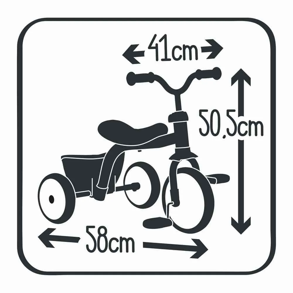 SMOBY TRICIKL ROOKIE 