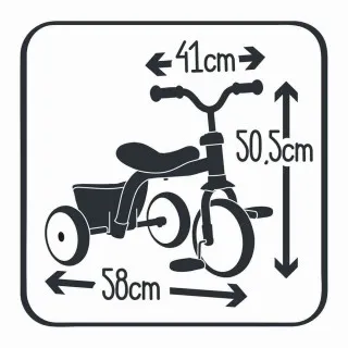 SMOBY TRICIKL ROOKIE 