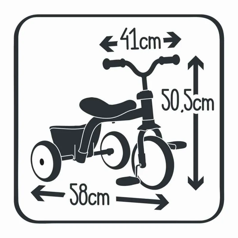 SMOBY TRICIKL ROOKIE 