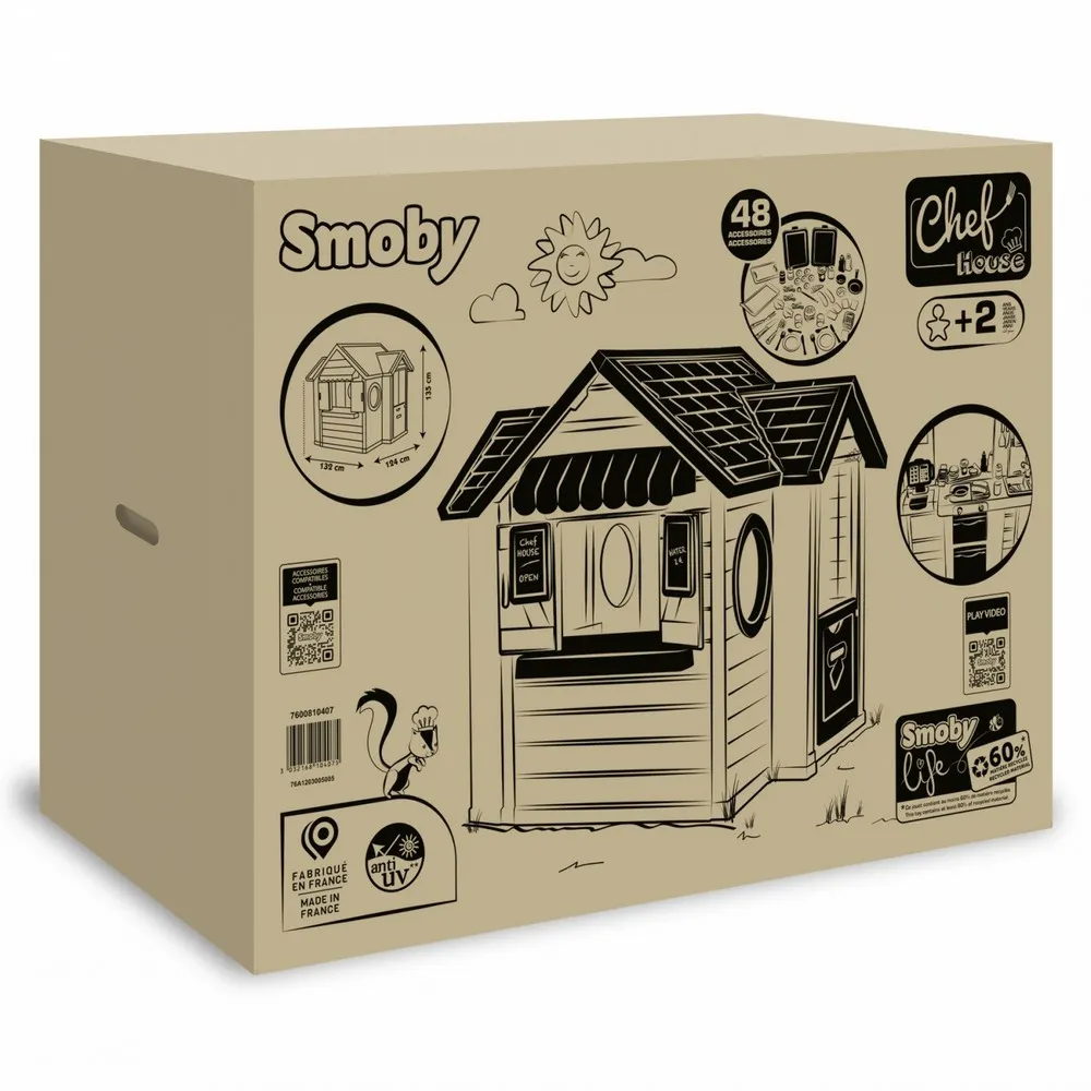 SMOBY KUCICA LIFE CHEF HOUSE 