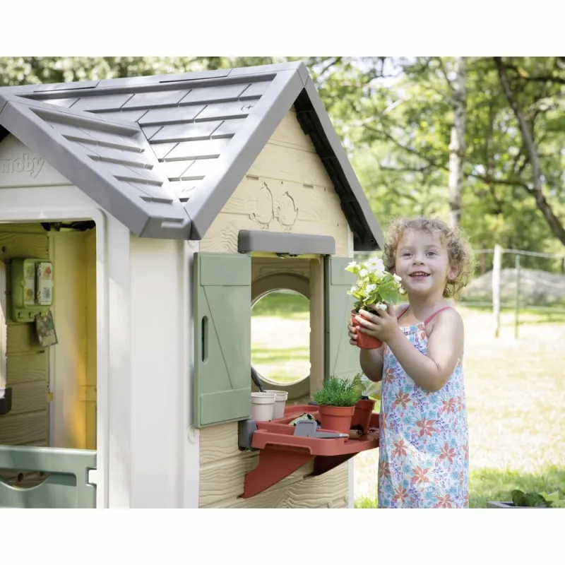 SMOBY KUCICA LIFE GARDEN HOUSE