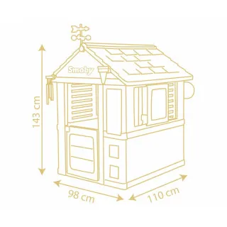 SMOBY 4 SEASONS  KUCICA ZA IGRU 