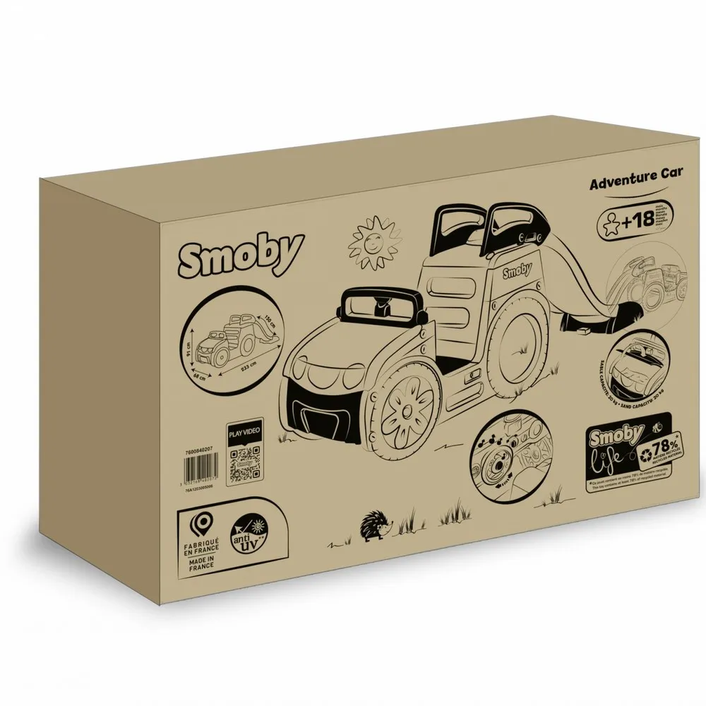 SMOBY LIFE ADVENTURE AUTO