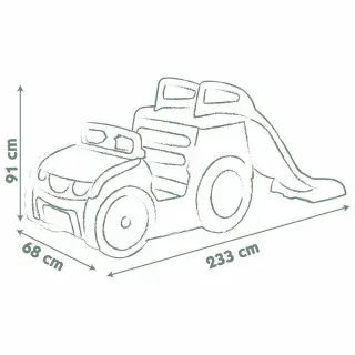 SMOBY AUTO SA TOBOGANOM 