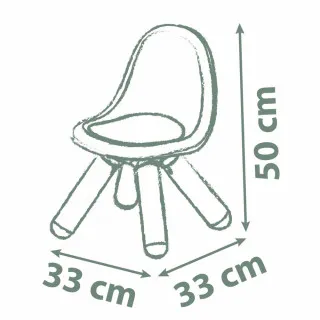 SMOBY LIFE KID STOLICA TERRA COTTA 