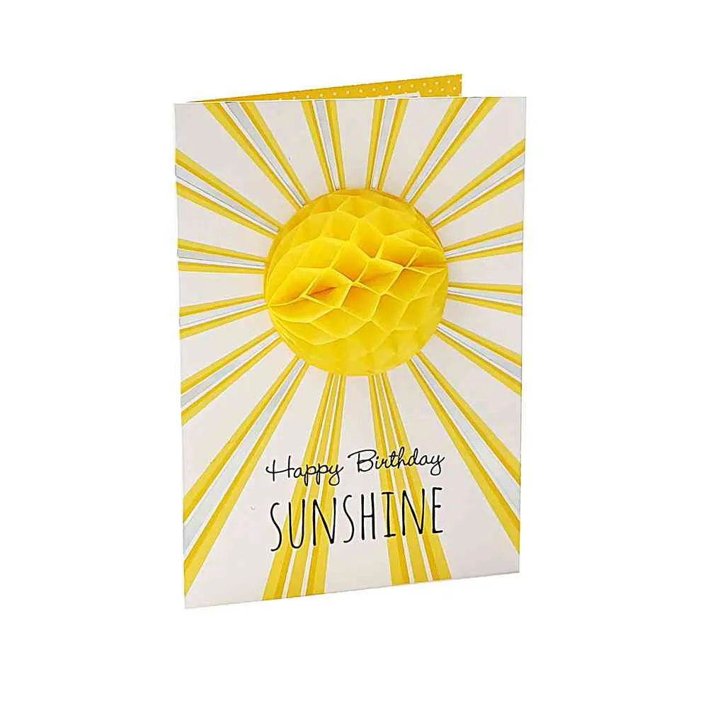CESTITKA Popping Candy SUNCE- HAPPY BIRTHDAY SUNESHINE!