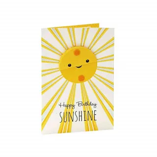 CESTITKA Popping Candy SUNCE- HAPPY BIRTHDAY SUNESHINE!