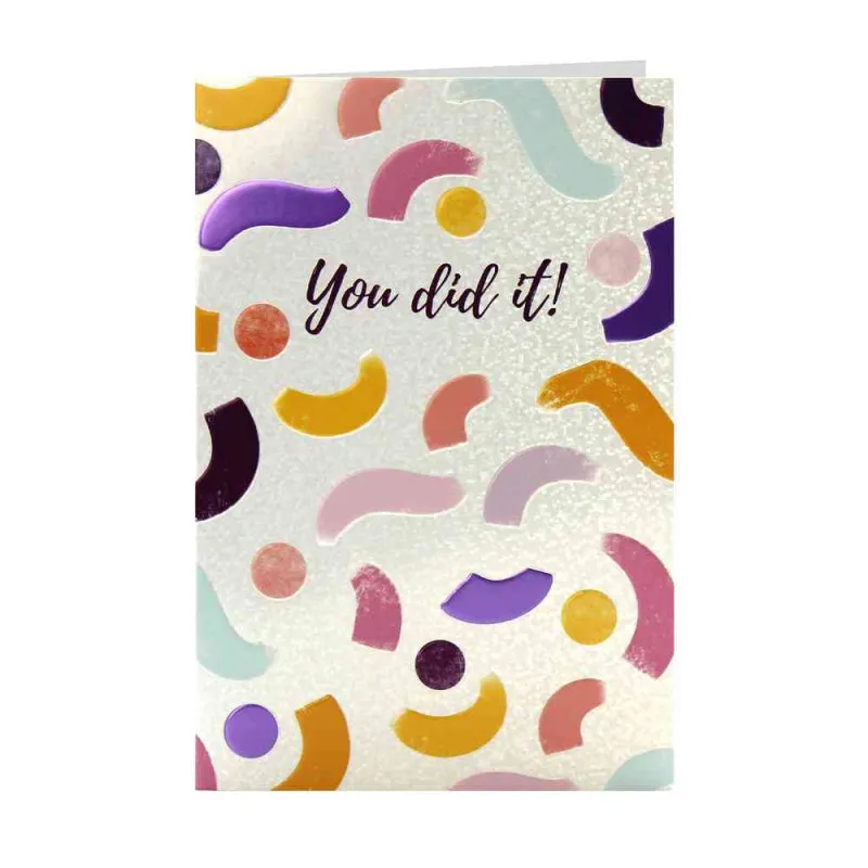 ČESTITKA YOU DID IT! 