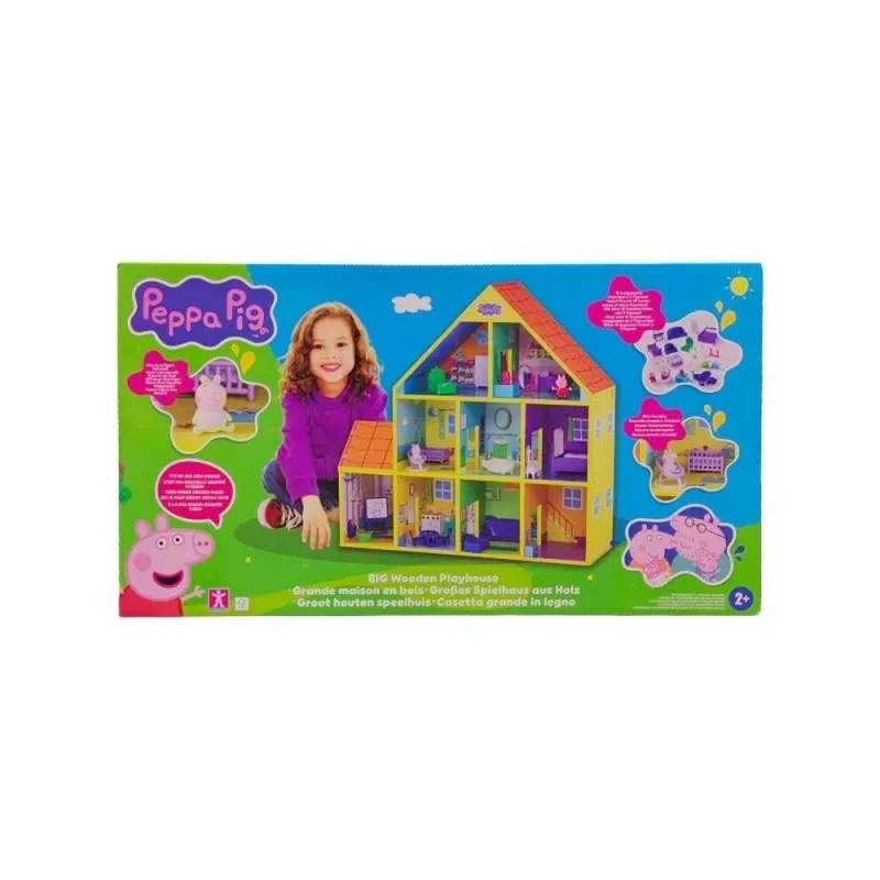 PEPPA PIG DRVENA KUCICA SA DODACIMA 