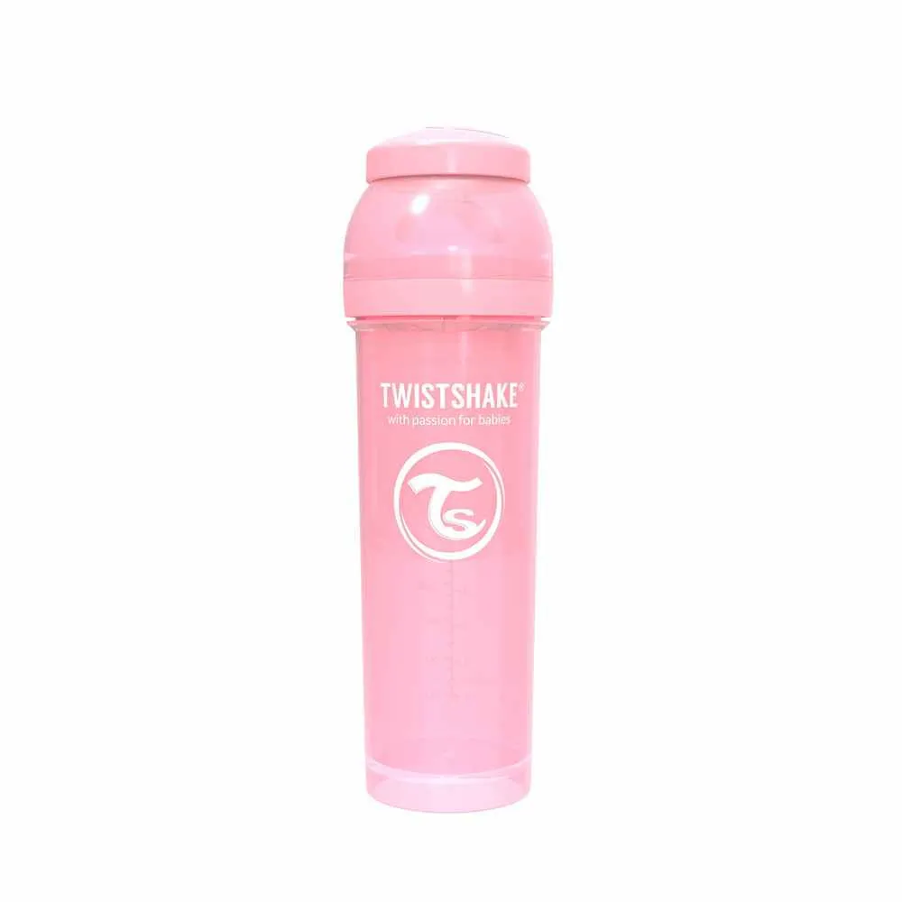TWISTSHAKE FLASICA ZA BEBE 330 ML PASTEL PINK 